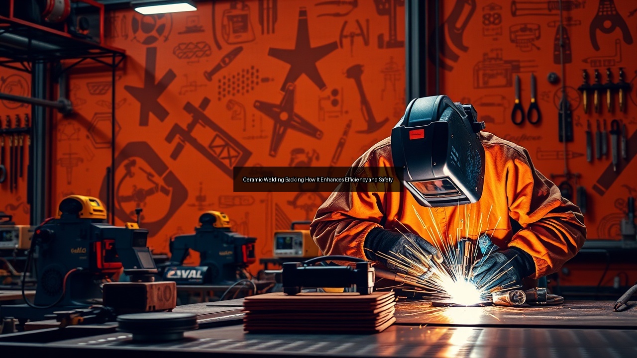 welding ceramic back geometry ceramic backing material weld